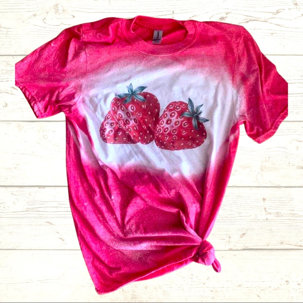 Strawberry Bleach Tee